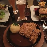 Schnitzel at Bodhi in Munich