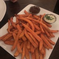 Sweet potato fries at Bodhi in Munich