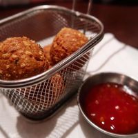 Chili cheeze nuggets  at Bodhi in Munich