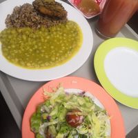 Lunch menu at La Casona Vegetariana in Cali