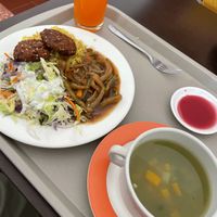 Lunch special  at La Casona Vegetariana in Cali