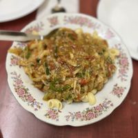 Steamed Veggies with Macaroni and Red Curryy Based food  at Fortune  in Bangalore