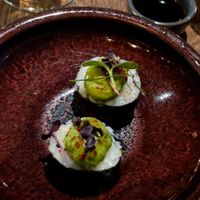 Cucumber maki at Botánico in Gothenburg