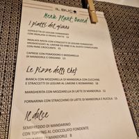Menù at Il Buco Ristorante Pizzeria in Riccione