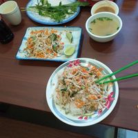 Khmer food at Maitreya Healthy Vegetarian Restaurant in Phnom Penh