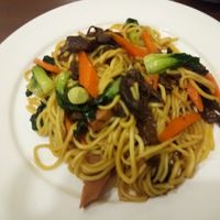 Noodles at Maitreya Healthy Vegetarian Restaurant in Phnom Penh