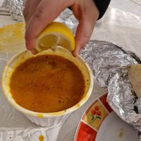 Linsensuppe at ZAFER - Döner & Pizza in Unna