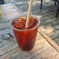 Thai tea no milk at Altitude79 in Koh Chang