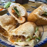 Mixed bread at Chay Hy Di in Hanoi