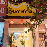 Front of the shop at Chay Hy Di in Hanoi