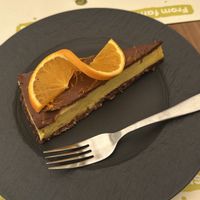 Jaffa Torte  at BioMania Bistro in Zagreb