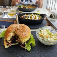 BioMania Burger at BioMania Bistro in Zagreb