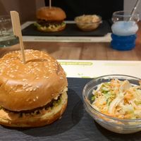 BioMania Burger at BioMania Bistro in Zagreb