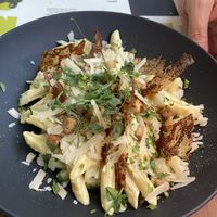 Pasta Carbonara  at BioMania Bistro in Zagreb