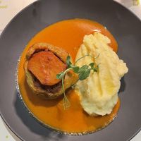 Stuffed pepper  at BioMania Bistro in Zagreb