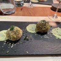 Arancini  at BioMania Bistro in Zagreb