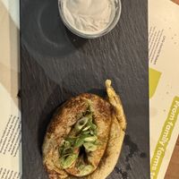 Burek  at BioMania Bistro in Zagreb