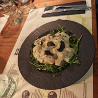 Gnocchi at BioMania Bistro in Zagreb