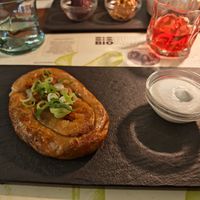 Burek at BioMania Bistro in Zagreb