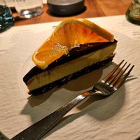 Jaffa cake at BioMania Bistro in Zagreb