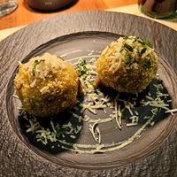 Arancini at BioMania Bistro in Zagreb