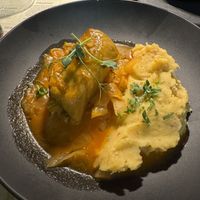 Starter size of Sarma  at BioMania Bistro in Zagreb