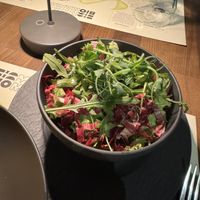 Seasonal salad  at BioMania Bistro in Zagreb