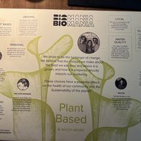   at BioMania Bistro in Zagreb