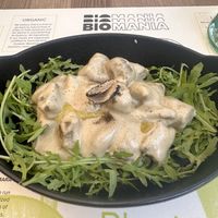 Truffle gnocchii  at BioMania Bistro in Zagreb