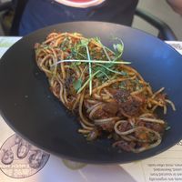 Spaghetti Bolognese   at BioMania Bistro in Zagreb