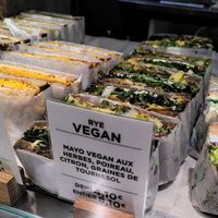 Vegan Sandwich at Ten Belles Bread - R Bréguet in Paris
