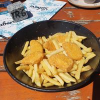 No chicken nuggets with fries at Die Laberei in Oberammergau