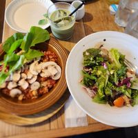 Risotto with a tomato sauce and veggies at Coconoha - ココノハ 東京スカイツリータウン・ソラマチ店 in Tokyo