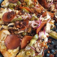 Pattys Spicy Pizza at Patty's Pizza Shack in Elk Grove
