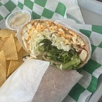 Tofu wrap  at Hoja Verde - Al gusto vegano/vegetariano in San German