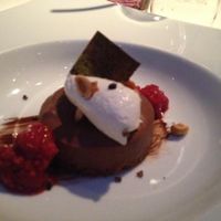 chocolate dessert at Wynn Encore Hotel - Botero in Las Vegas