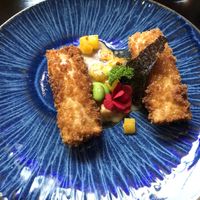 Crunchy veggie roll   at Umami in Maastricht