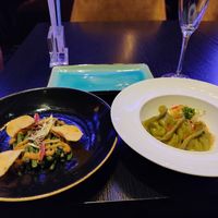 Haricots verts / veggie gyoza at Umami in Maastricht