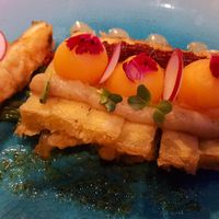 Fried Aubergine at Umami in Maastricht