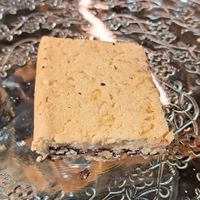 Almond cake at Odd Cafe  in Mandaluyong