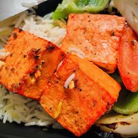 Marinated tofu✨Delicious!  at Panini Cafe in Woodland Hills