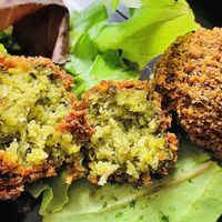 Falafels   at Panini Cafe in Woodland Hills