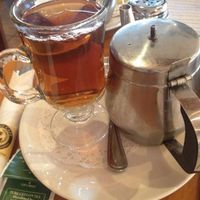 Sadaf Tea that I enjoyed at this restaurant.  at Panini Cafe in Woodland Hills