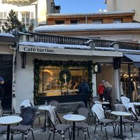   at Café Tartine in Chamonix-mont-blanc