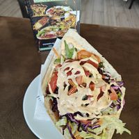 Veganer Seitan-Döner at Welat Döner  in Dresden