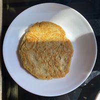 Plain lentil pancake  at Khasti Newa Nasaa in Kathmandu