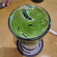oat matcha at Department of Coffee in Kandy