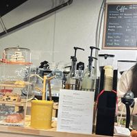 Friendly help, pastry variety! at Three Cats Coffee in Woodinville