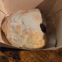 Earl Gray Blackberry Scone - best scone I've ever had! at Three Cats Coffee in Woodinville