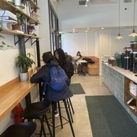 Seating insidee  at Bánh by Lauren  in New York City